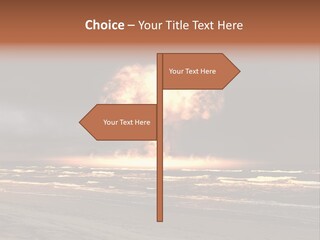 War Ocean Danger PowerPoint Template