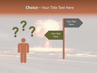 War Ocean Danger PowerPoint Template