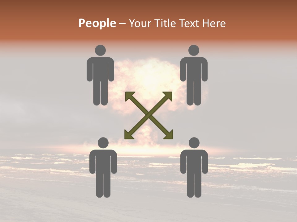 War Ocean Danger PowerPoint Template