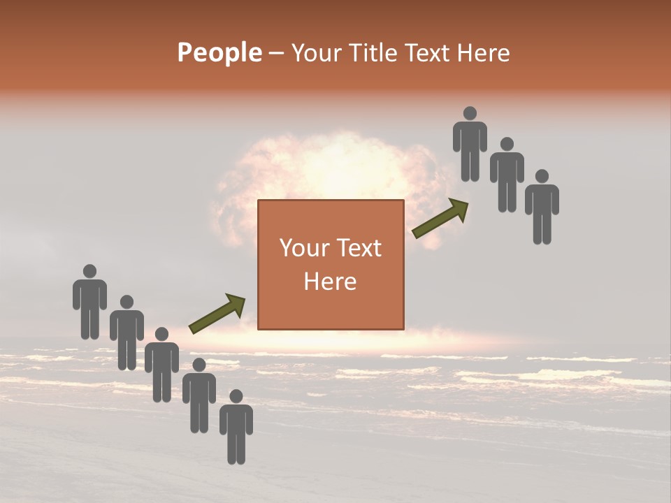 War Ocean Danger PowerPoint Template