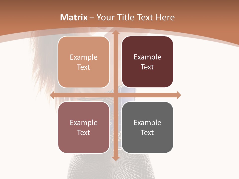 Future Fetish Beauty PowerPoint Template