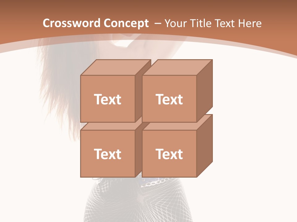 Future Fetish Beauty PowerPoint Template