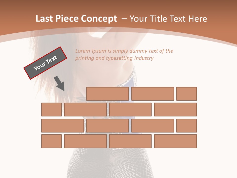 Future Fetish Beauty PowerPoint Template