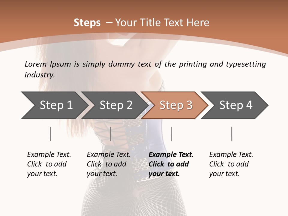 Future Fetish Beauty PowerPoint Template