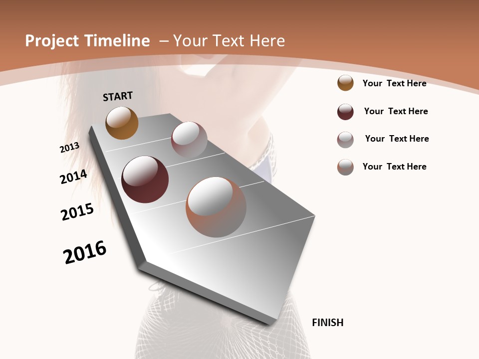 Future Fetish Beauty PowerPoint Template