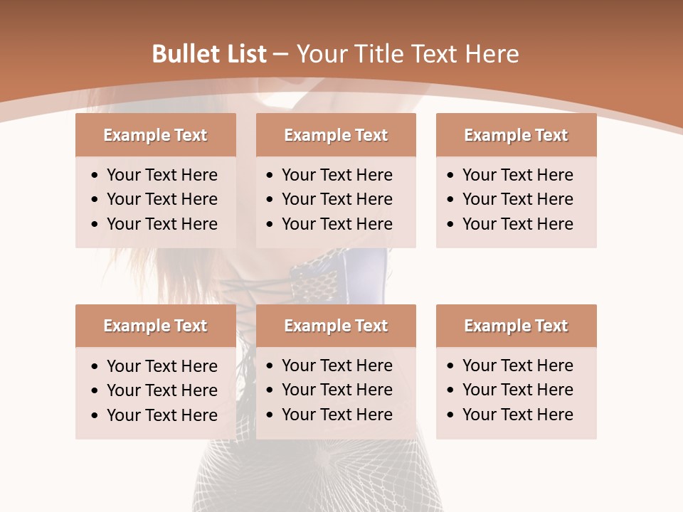 Future Fetish Beauty PowerPoint Template