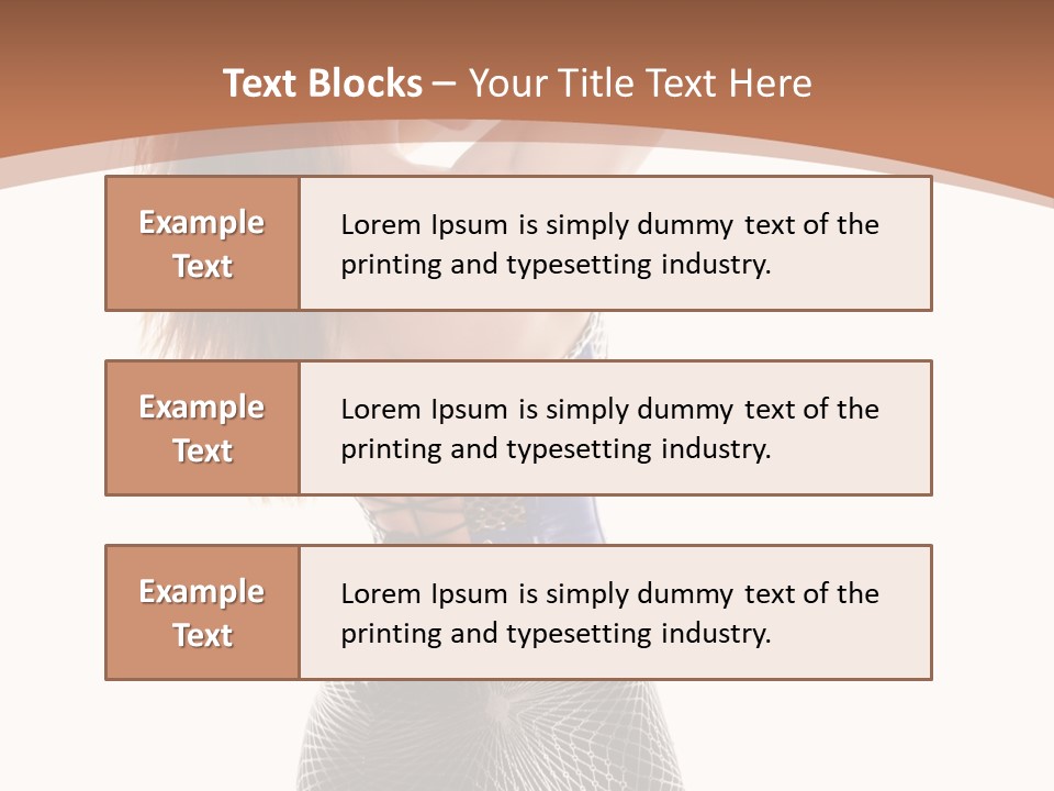 Future Fetish Beauty PowerPoint Template