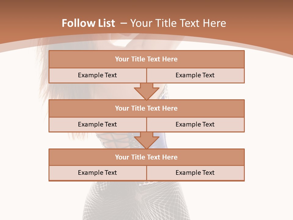 Future Fetish Beauty PowerPoint Template