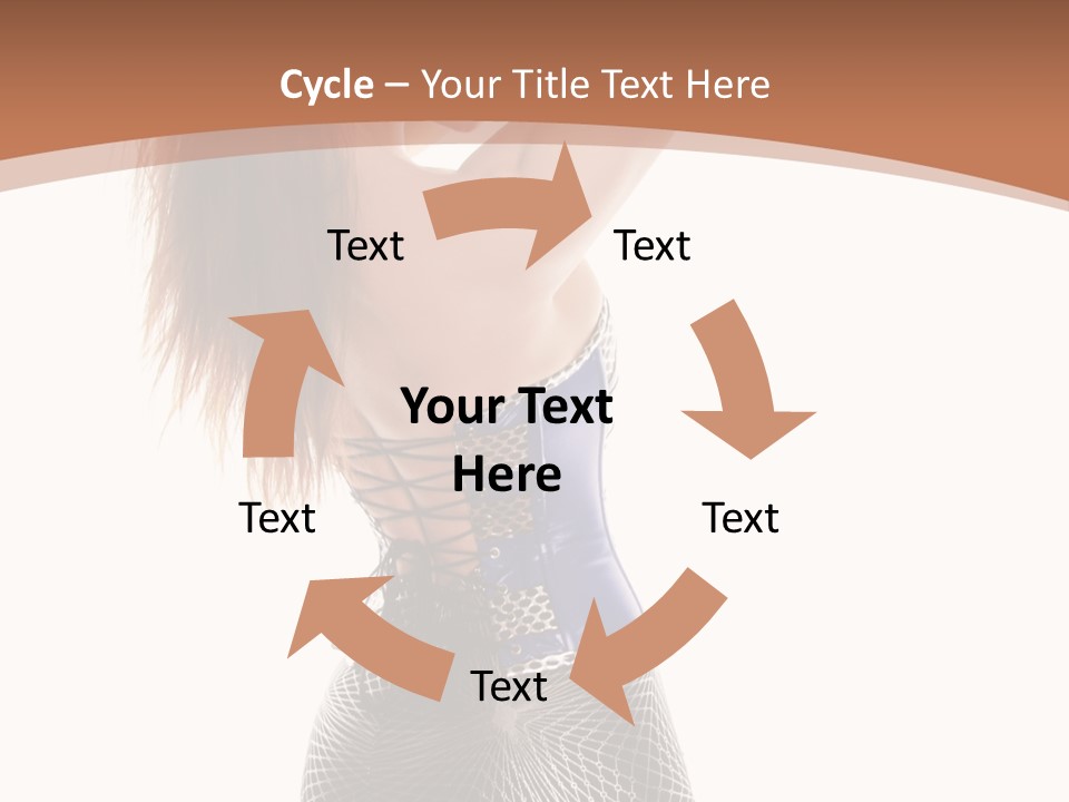 Future Fetish Beauty PowerPoint Template