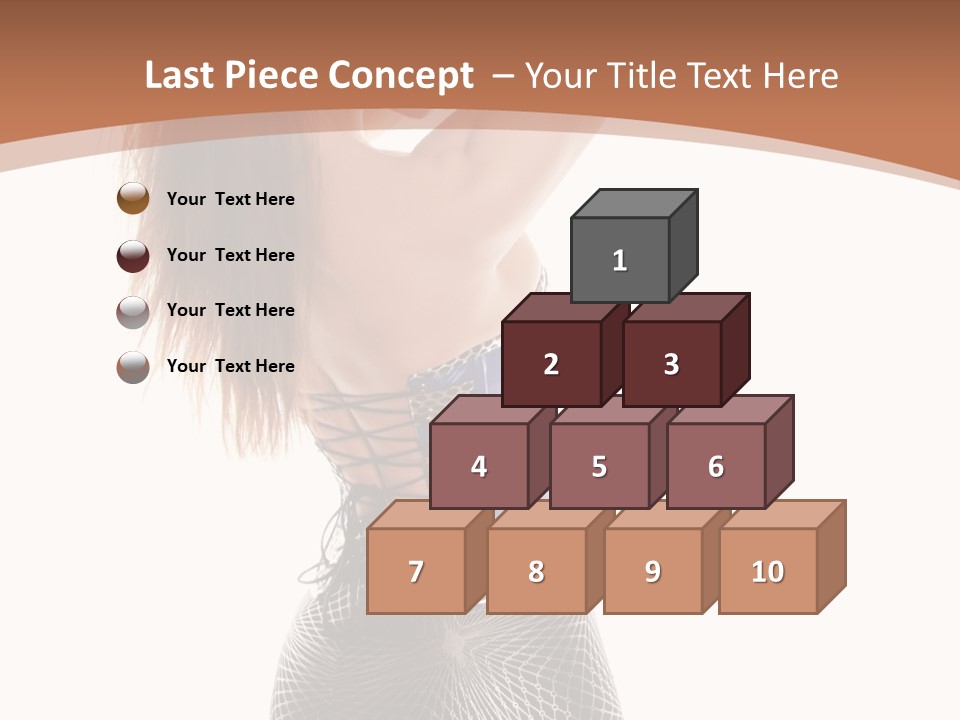 Future Fetish Beauty PowerPoint Template