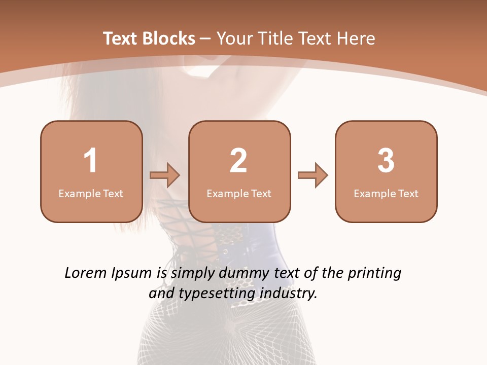 Future Fetish Beauty PowerPoint Template