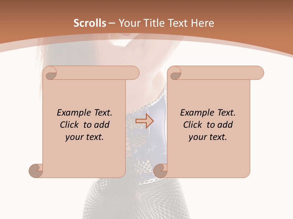 Future Fetish Beauty PowerPoint Template