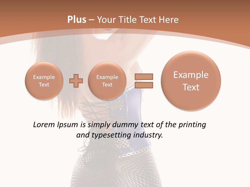 Future Fetish Beauty PowerPoint Template