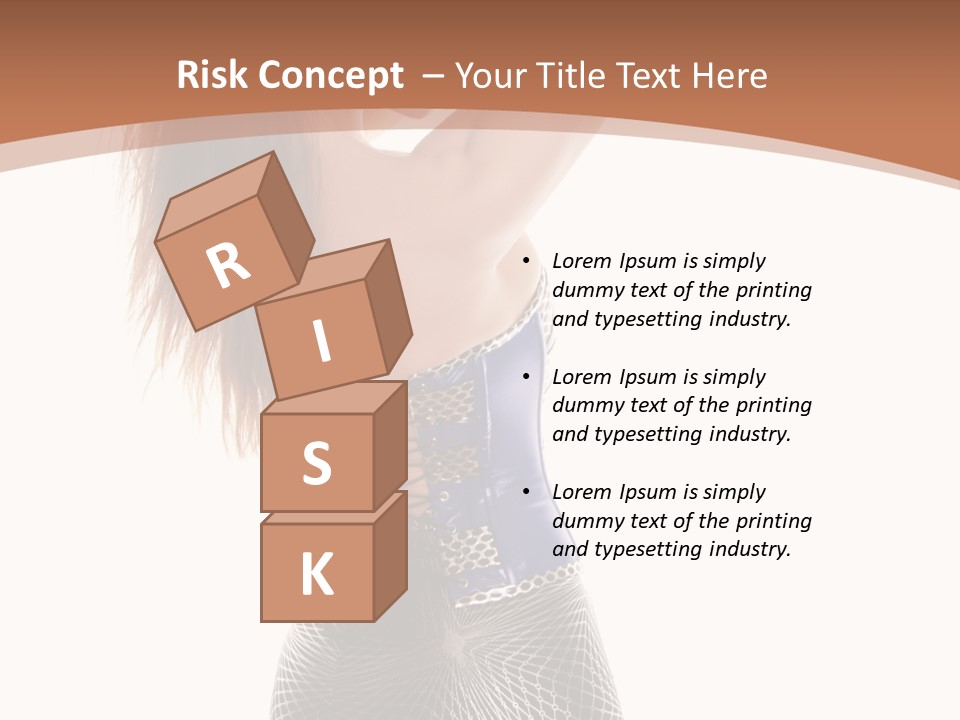 Future Fetish Beauty PowerPoint Template