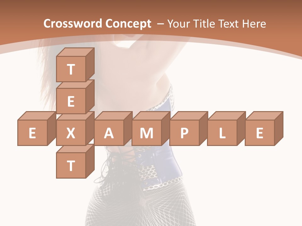 Future Fetish Beauty PowerPoint Template