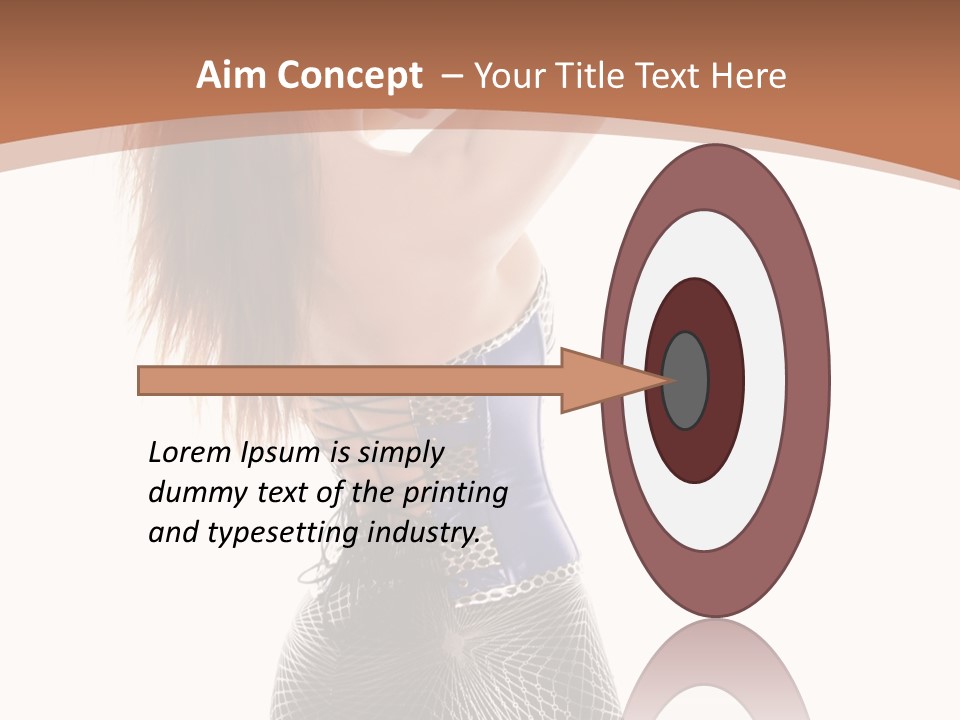 Future Fetish Beauty PowerPoint Template