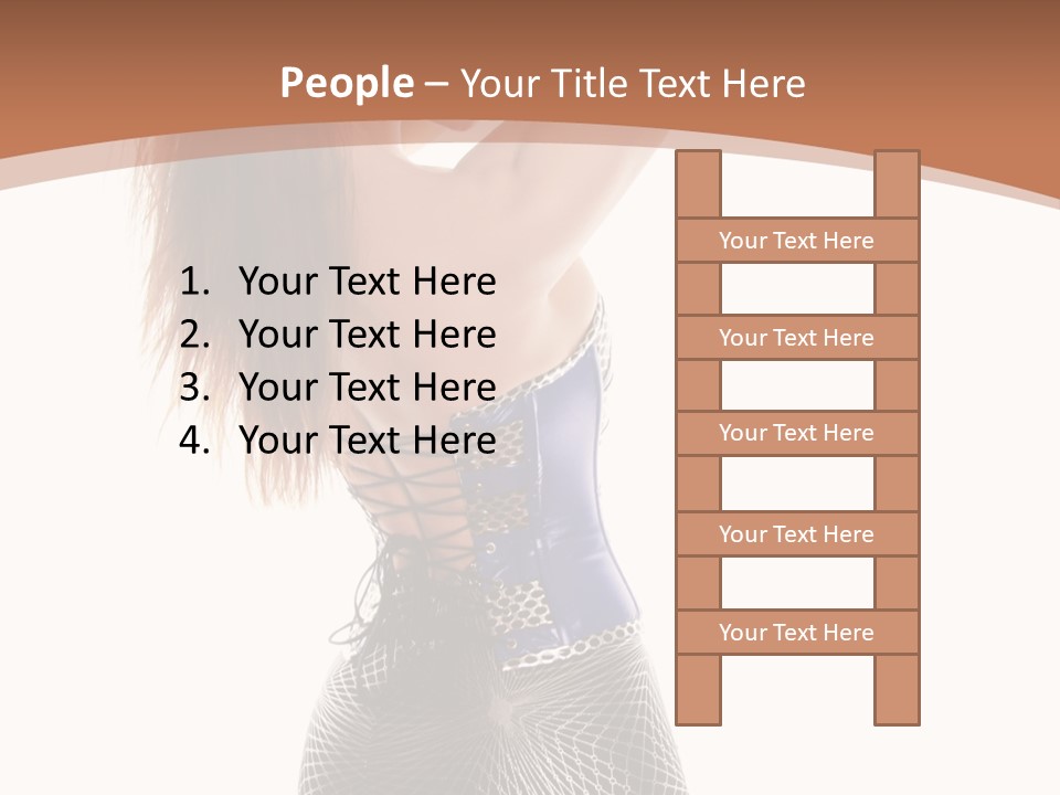 Future Fetish Beauty PowerPoint Template
