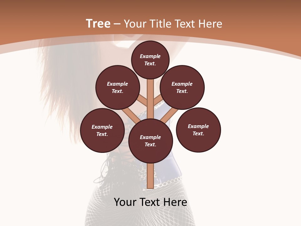 Future Fetish Beauty PowerPoint Template