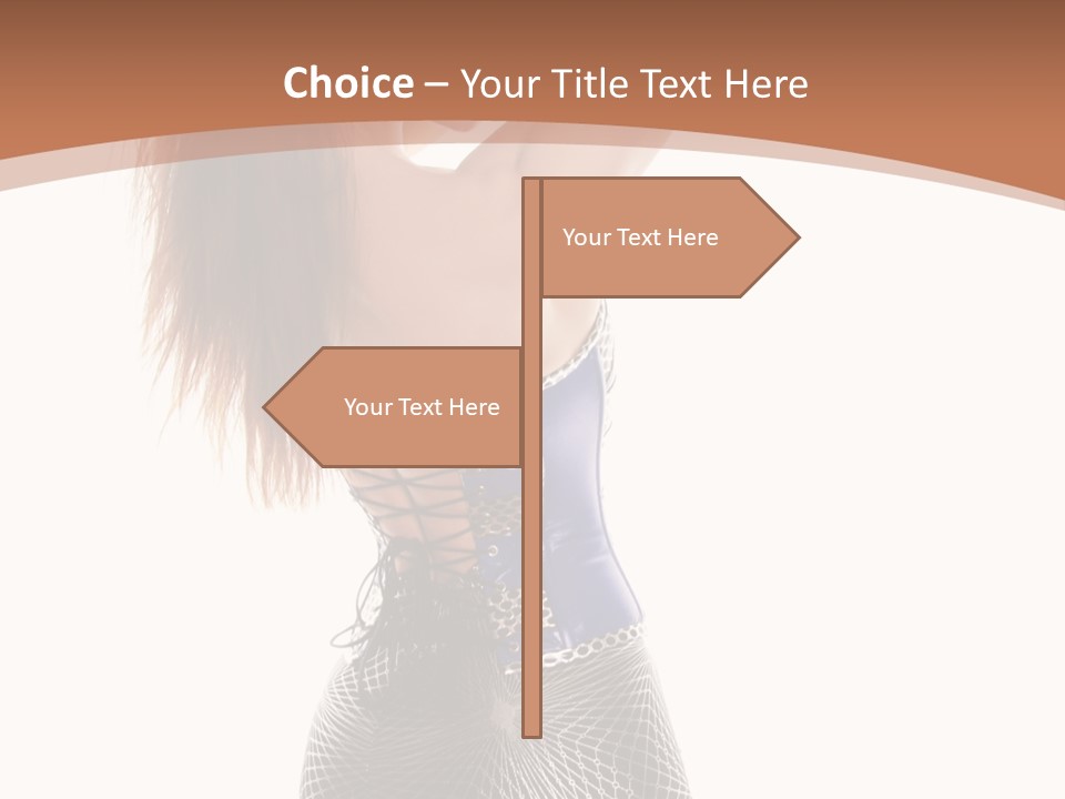 Future Fetish Beauty PowerPoint Template