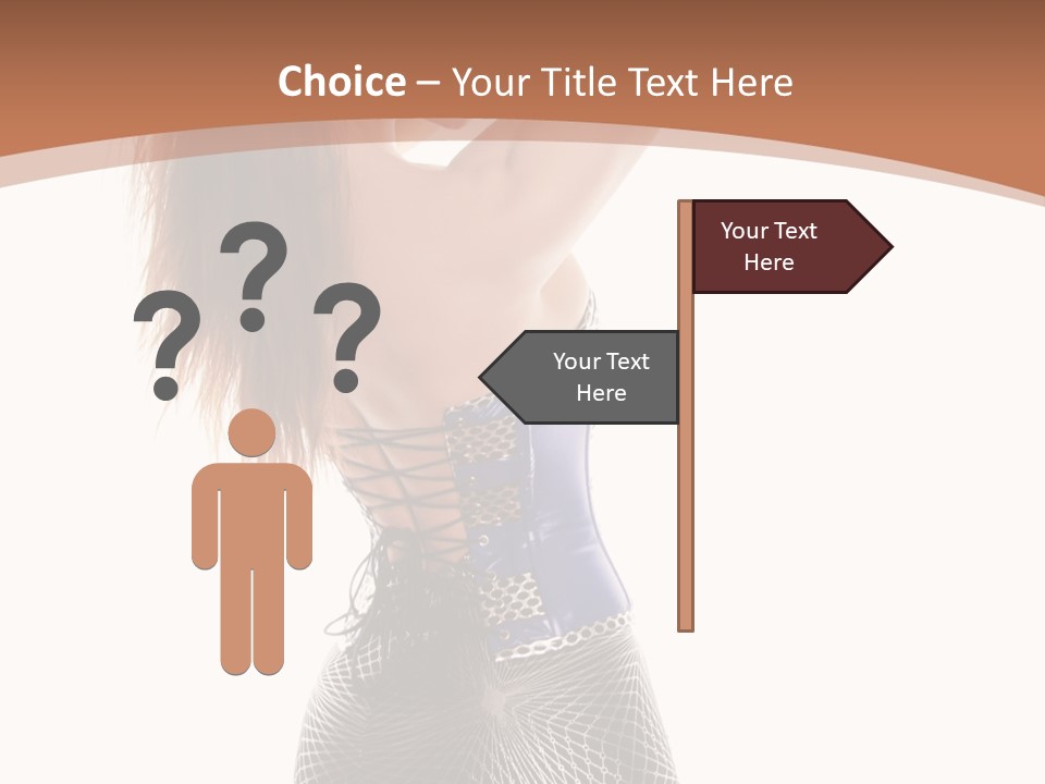 Future Fetish Beauty PowerPoint Template
