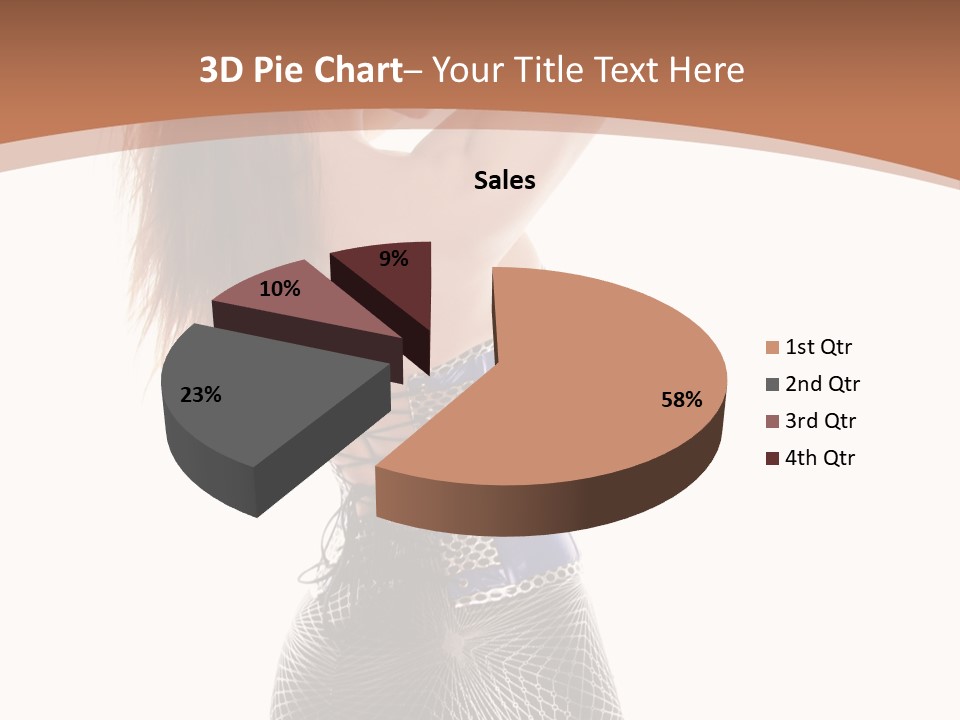 Future Fetish Beauty PowerPoint Template