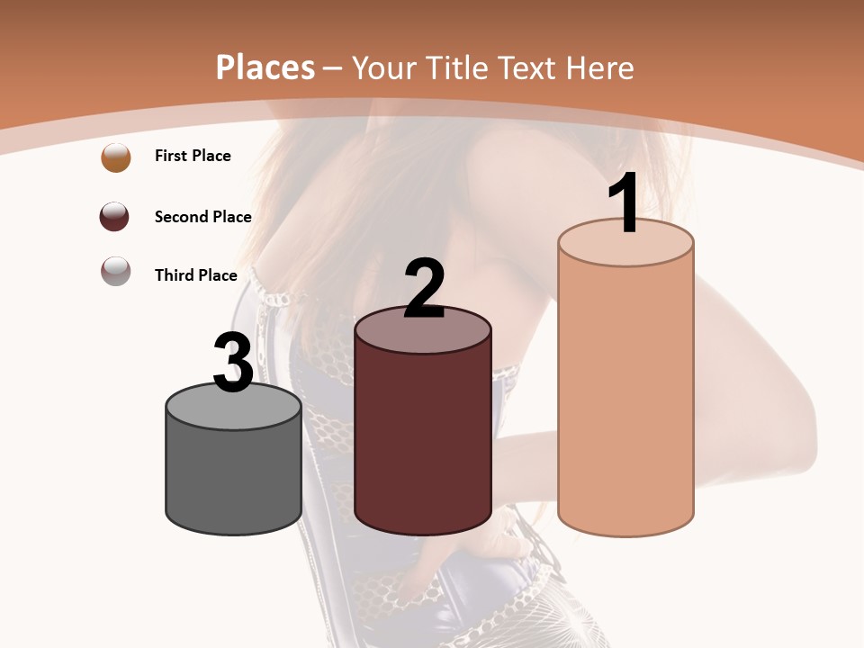 Cup High Leggings PowerPoint Template