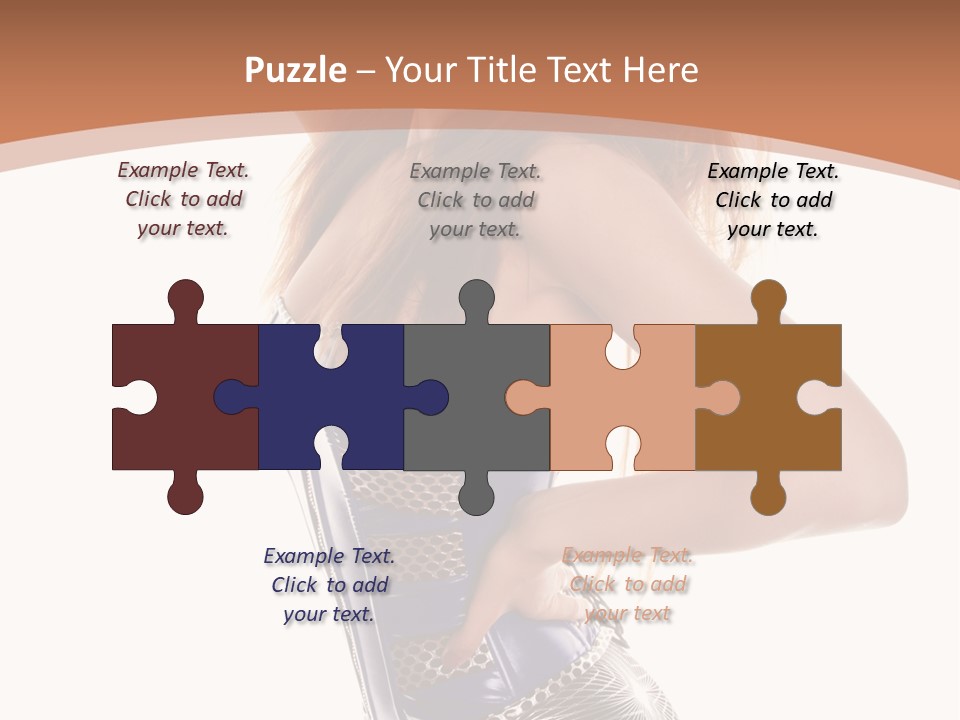 Cup High Leggings PowerPoint Template