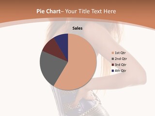 Cup High Leggings PowerPoint Template