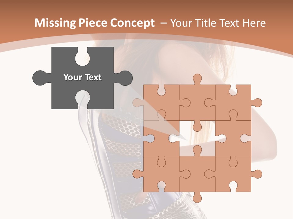 Cup High Leggings PowerPoint Template