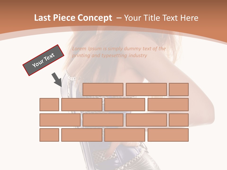 Cup High Leggings PowerPoint Template