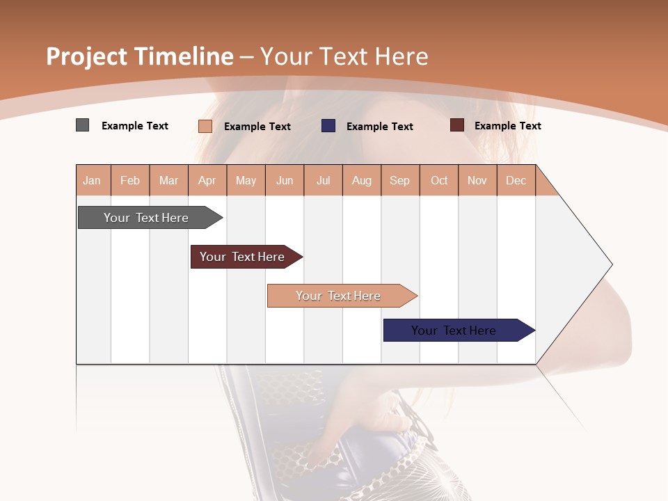 Cup High Leggings PowerPoint Template