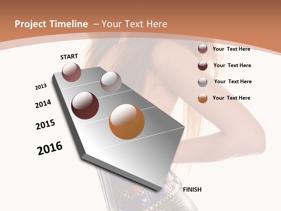 Cup High Leggings PowerPoint Template