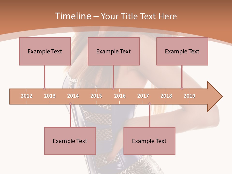 Cup High Leggings PowerPoint Template