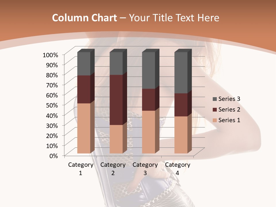 Cup High Leggings PowerPoint Template