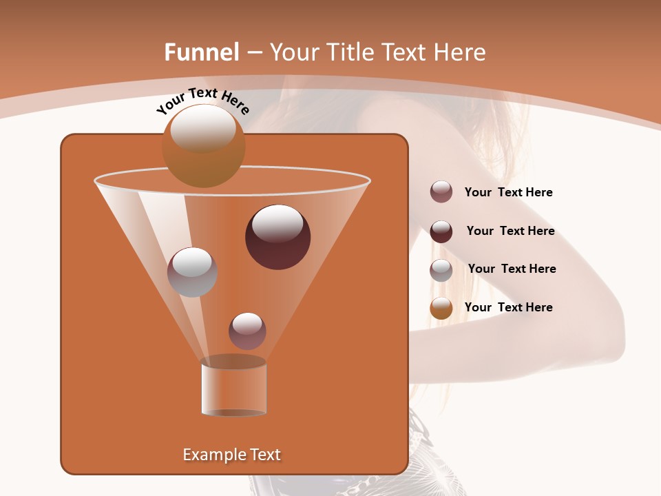 Cup High Leggings PowerPoint Template