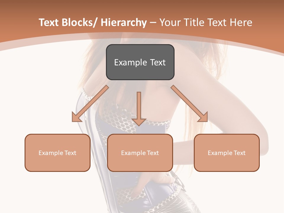 Cup High Leggings PowerPoint Template