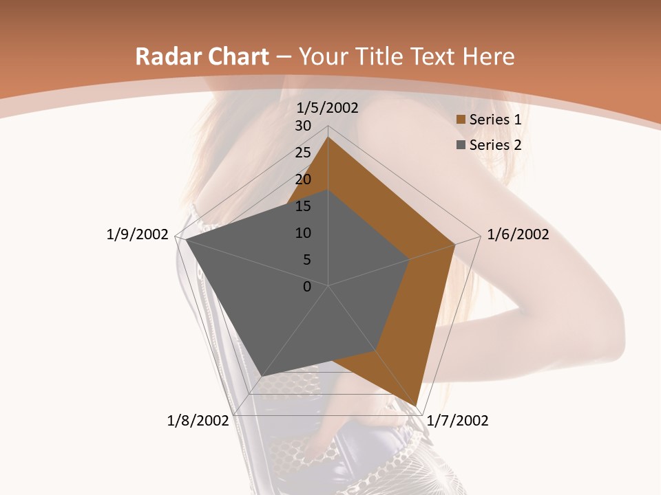 Cup High Leggings PowerPoint Template