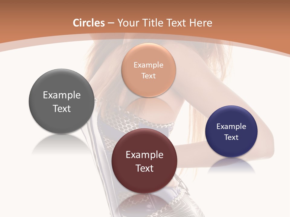 Cup High Leggings PowerPoint Template