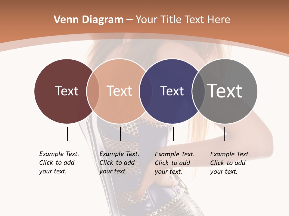 Cup High Leggings PowerPoint Template