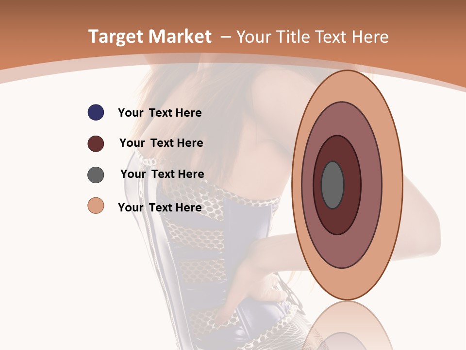 Cup High Leggings PowerPoint Template