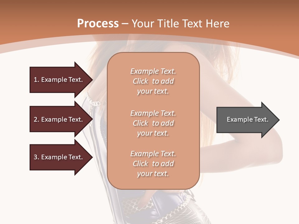 Cup High Leggings PowerPoint Template