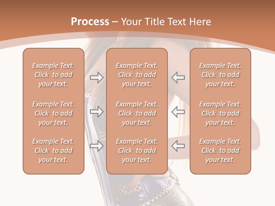 Cup High Leggings PowerPoint Template