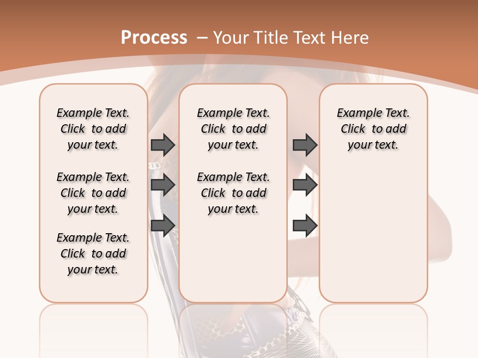 Cup High Leggings PowerPoint Template