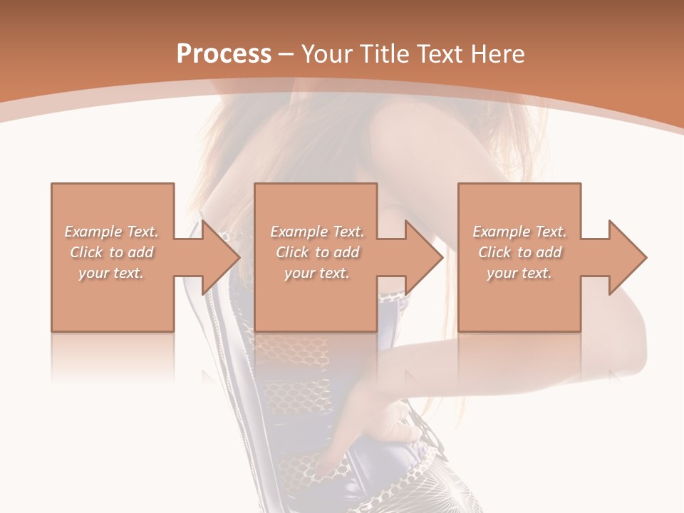 Cup High Leggings PowerPoint Template