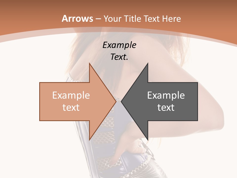 Cup High Leggings PowerPoint Template