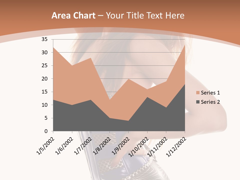 Cup High Leggings PowerPoint Template