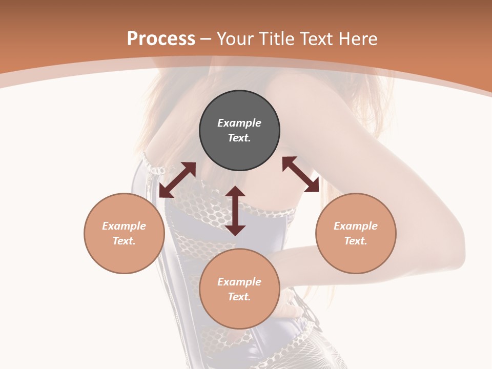 Cup High Leggings PowerPoint Template