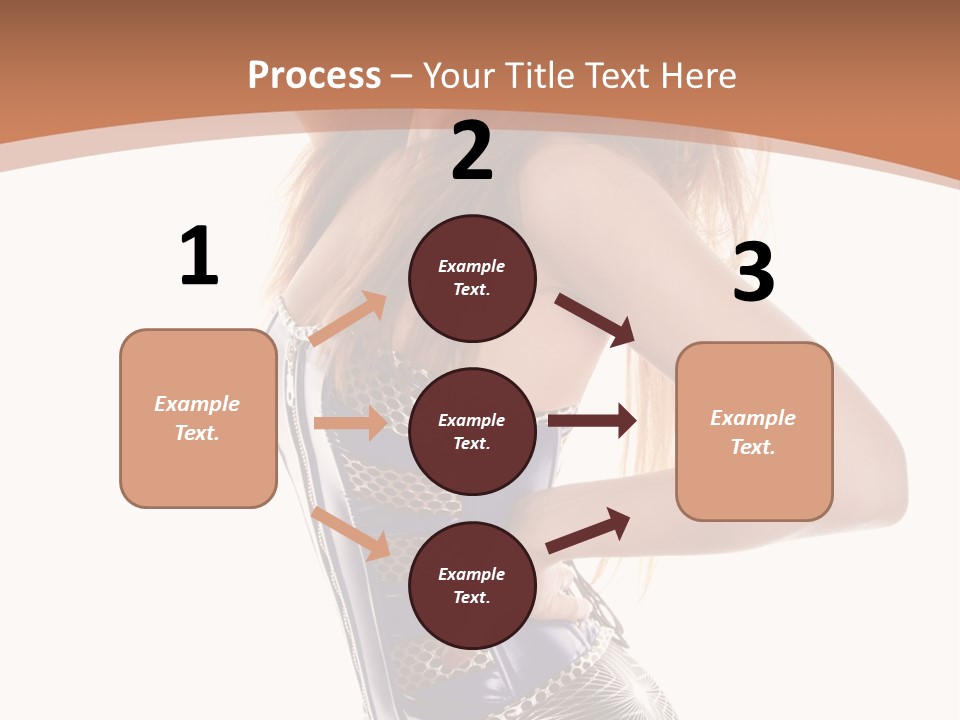 Cup High Leggings PowerPoint Template