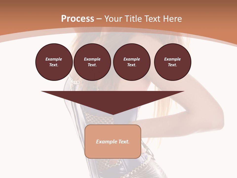 Cup High Leggings PowerPoint Template