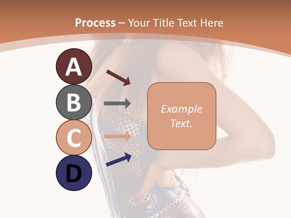 Cup High Leggings PowerPoint Template